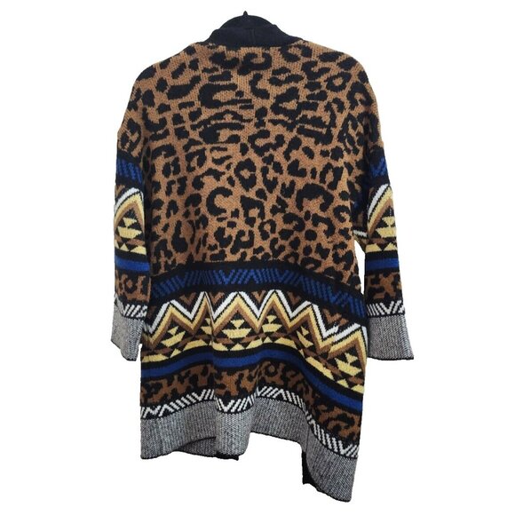 Anthropologie Marseille Leopard Cardigan Size XS - Picture 3 of 13
